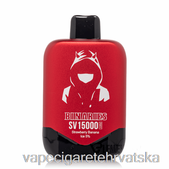Vape Cigarete Horizon Binaries Sv15000 Jednokratna Jagoda Banana Led